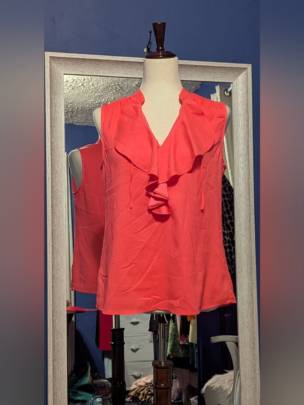 Ann Taylor Ruffled Blouse